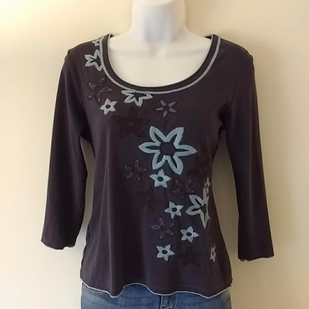 Boden 3/4 sleeve Top size 12